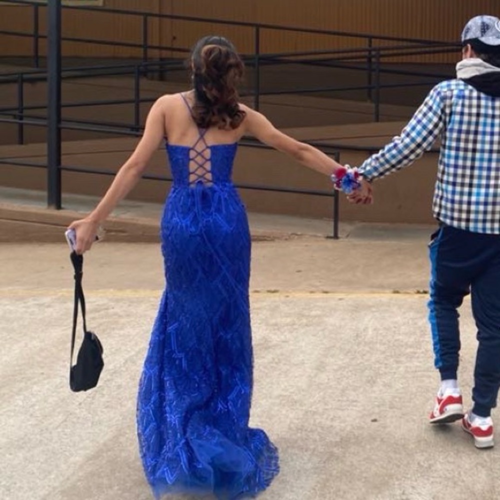 Glamorous Blue Maxi Dress